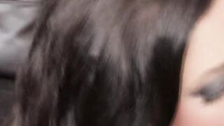 Incredible Sexy dark haired teenagers with tiny breasts fucks with a geeks