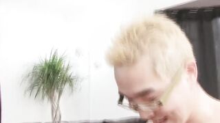 Incredible Sexy dark haired teenagers with tiny breasts fucks with a geeks