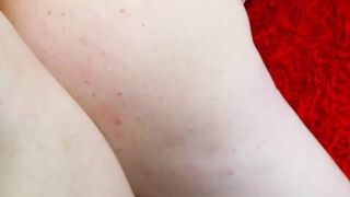 Amateur sex with a blonde French cunt with mouth with small melons