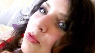 Sexsual french Amateur bimbo with dark haired banged! inside a casting