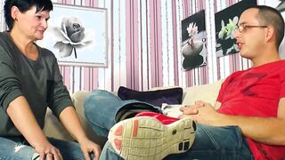 Short haired German housewife wants to be nailed properly again