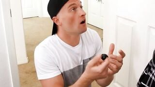 Zac Wild Eats His Teenage Roomate 'Lulu Chu's' Dark Snatch