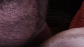 Bear bare impales his partner after intense sixtynine action