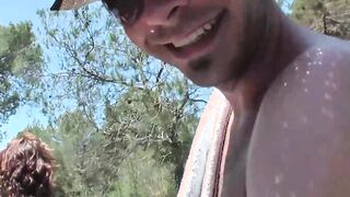 Public sex on Holiday with a thin Teenage bimbos with tiny melons