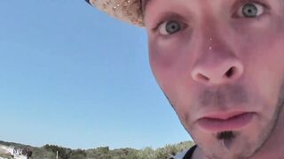 Blonde Teenage bimbo pick up outdoors for Sex outdoors