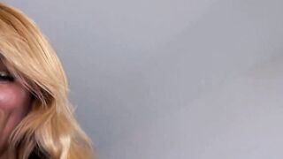 German fit blonde bitch pick up on street for blind date