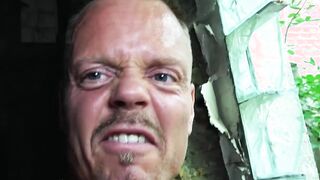 Chubby German hoe fucked outside during the point of view Date