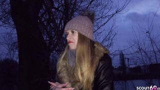 GERMAN SCOUT - HARD ANAL SEX FOR SLENDER WOMEN NIKKI AT STREET CASTING BERLIN