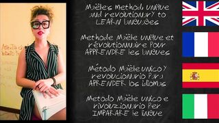 SCHOOLMISTRESS JOI learn foreign languages with XVIDEOS.  Lesson one: Boobies