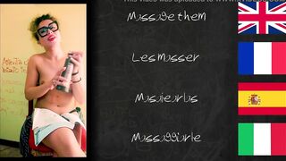 SCHOOLMISTRESS JOI learn foreign languages with XVIDEOS.  Lesson one: Boobies