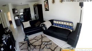 Amateur African 19 Year Old Gets Cummed from Fake Agent