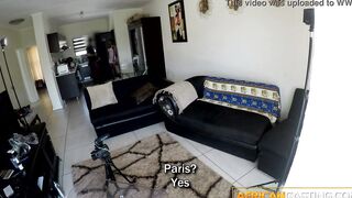 Amateur African 19 Year Old Gets Cummed from Fake Agent