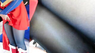 Gabi Gold Supergirl fuck with stockings