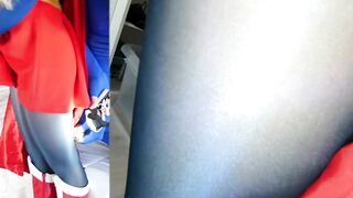 Gabi Gold Supergirl fuck with stockings