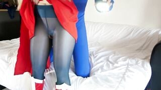 Gabi Gold Supergirl fuck with stockings