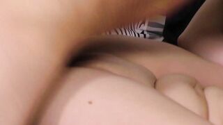 Natural German skank with tiny titties boned with the sensual Dude