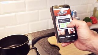 Big Titted Inked british Thot fuck into the kitchen