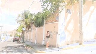 Big Tit red haired Hispanic Hot enjoy the sex date