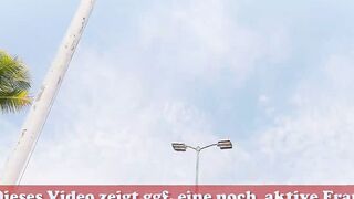 Outoor point of view Sex with the blonde Teenage women during the real Date