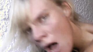 Sexual german skank during a Bae jizzed Gang Bang Party