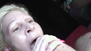 Natural German Girl enjoy the hor jizzed Group Sex