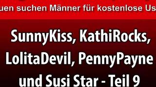 German Piss Party with golden showers for the women