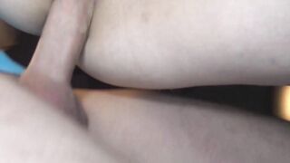 Dark haired Milf with long silicone breasts enjoy the Amateur sex