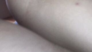 Curvy blonde 18 Yo Skank fucks inside a skirt