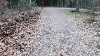 Sexsual German Mom fucks public and got a cumshot inside her vagina