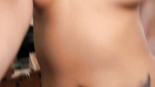 Sensual dark haired Barely Legal wanna pounded on a real Date