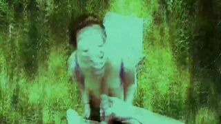 Outside point of view pounded date with a curvy german dark haired Milf
