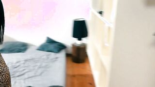 Ebony haired Star with natural Boobs on a real boned date