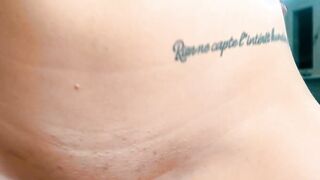 Ebony haired Star with natural Boobs on a real boned date