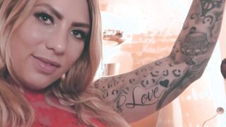 Curvy German Cutie with Tattoos fucked on a pov Date