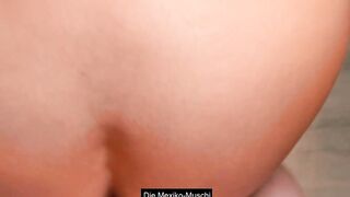 Sweet dark haired Hispanic Bombshell banged with a German Tourist on the real Date