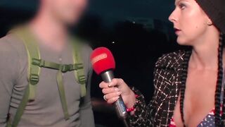 Spontaneous outside sex with a slim Teenage bimbos