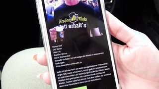 Blonde bodybuilding skank fucks with a tall dude on the sex date