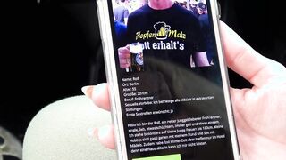 Blonde bodybuilding skank fucks with a tall dude on the sex date