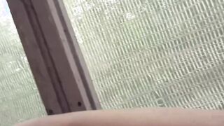 German outside pick up with a sexsual blonde thot