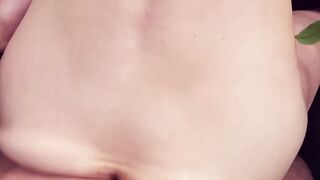 Blonde German 19 Year Old with tiny titties banged outside on a sex date