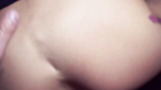 Thin red haired skank picked up outside for a pov Fucked