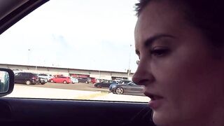 Outside Fucked Date with a dark hair German skank