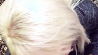German blonde Mom publich pick up for a pounded