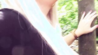 German blonde Mom publich pick up for a pounded