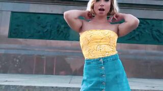 Cutie german blonde skank fucks on a sex date