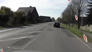 German BBW Bimbo fucks outside during the sex date