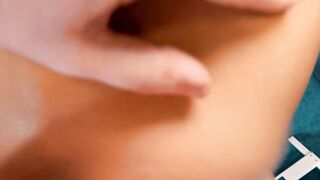 German blonde Milf with tiny breasts pick up online for an amateur point of view Date