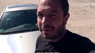 Spontaneous outdoors Date with a dark hair Cougar skank recorded point of view