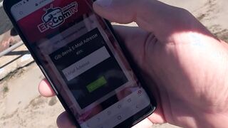 Spontaneous outdoors Date with a dark hair Cougar skank recorded point of view