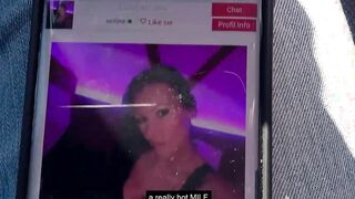 Spontaneous outdoors Date with a dark hair Cougar skank recorded point of view